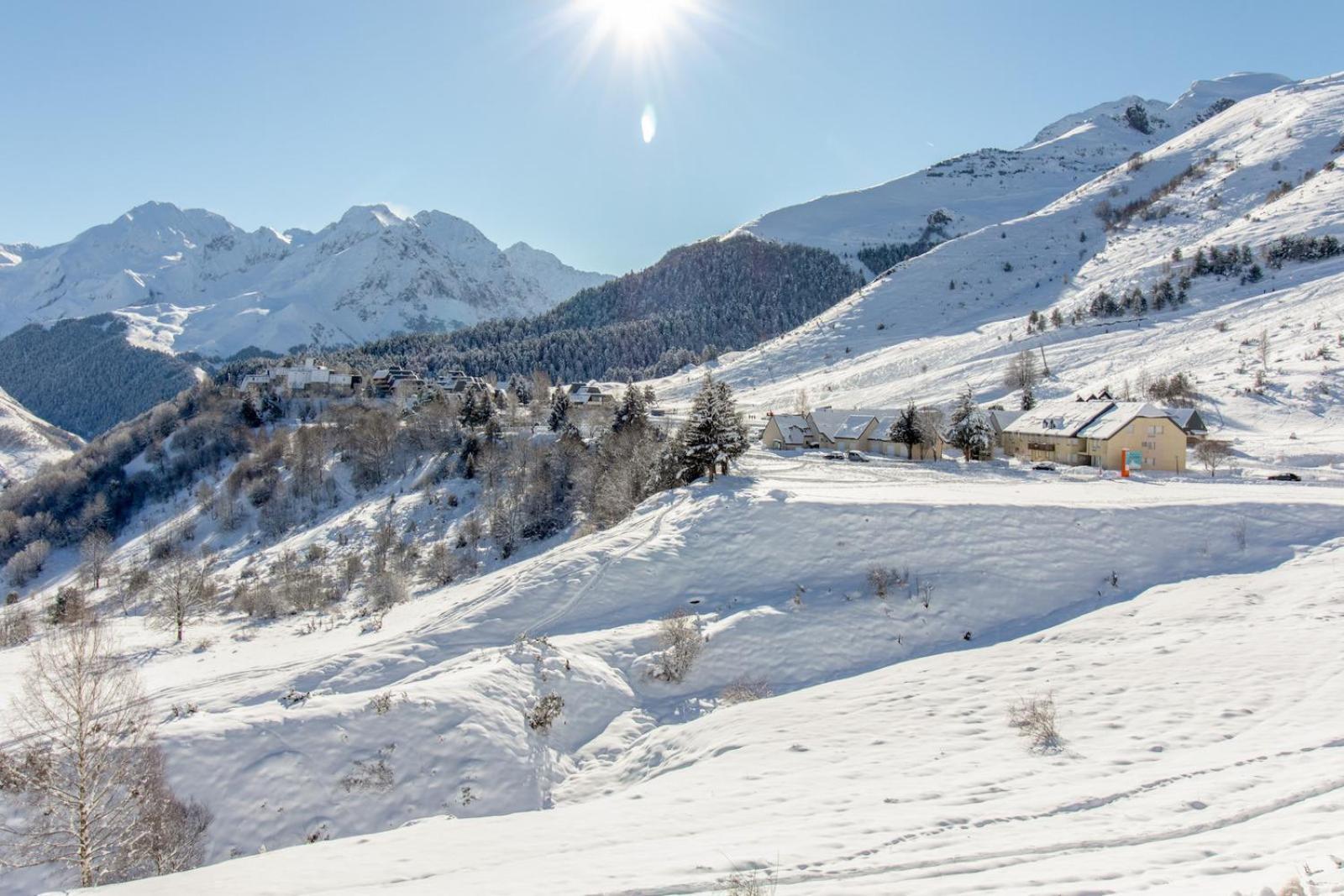 Belle Sayette - A 200M Des Pistes - Pour 8 Personnes Daire Génos Dış mekan fotoğraf